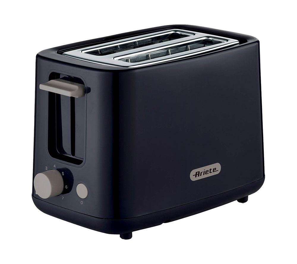 Ariete Breakfast Arpk46 Jug Kettle & 2-Slice Toaster Bundle - Dark Grey, Black,Silver/Grey