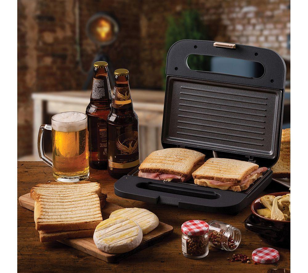 ARIETE Breakfast ARPK46 Jug Kettle, 2-Slice Toaster & Sandwich Toaster Bundle - Dark Grey image number 15 of 16