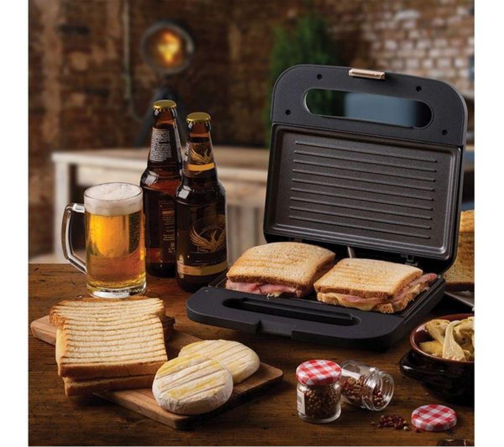 ARIETE Breakfast ARPK46 Jug Kettle & Sandwich Toaster Bundle - Dark Grey image number 9 of 11