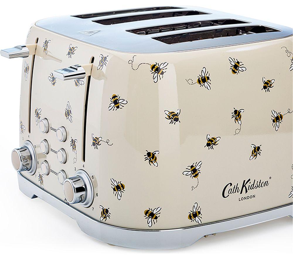 VQ 4 Slice Toaster - Cath Kidston Bees image number 5 of 7