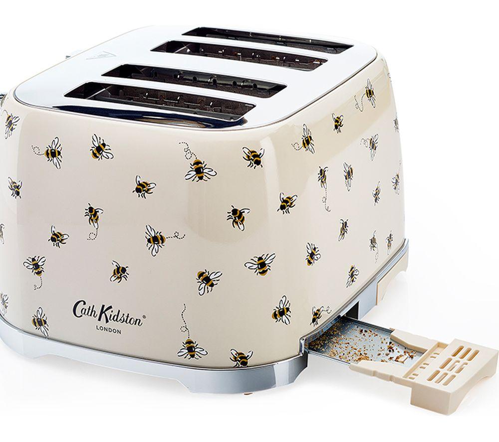 VQ 4 Slice Toaster - Cath Kidston Bees image number 6 of 7
