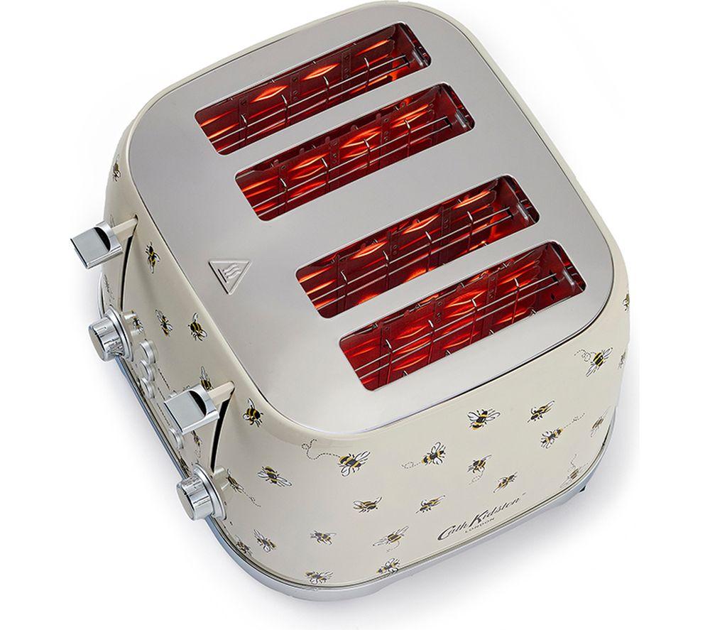 VQ 4 Slice Toaster - Cath Kidston Bees image number 7 of 7