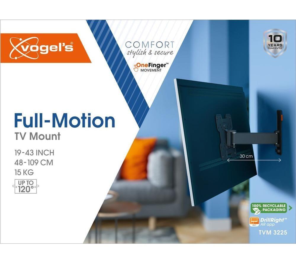 VOGELS Comfort TVM 3225 Full Motion 19 - 43" TV Bracket image number 4 of 8