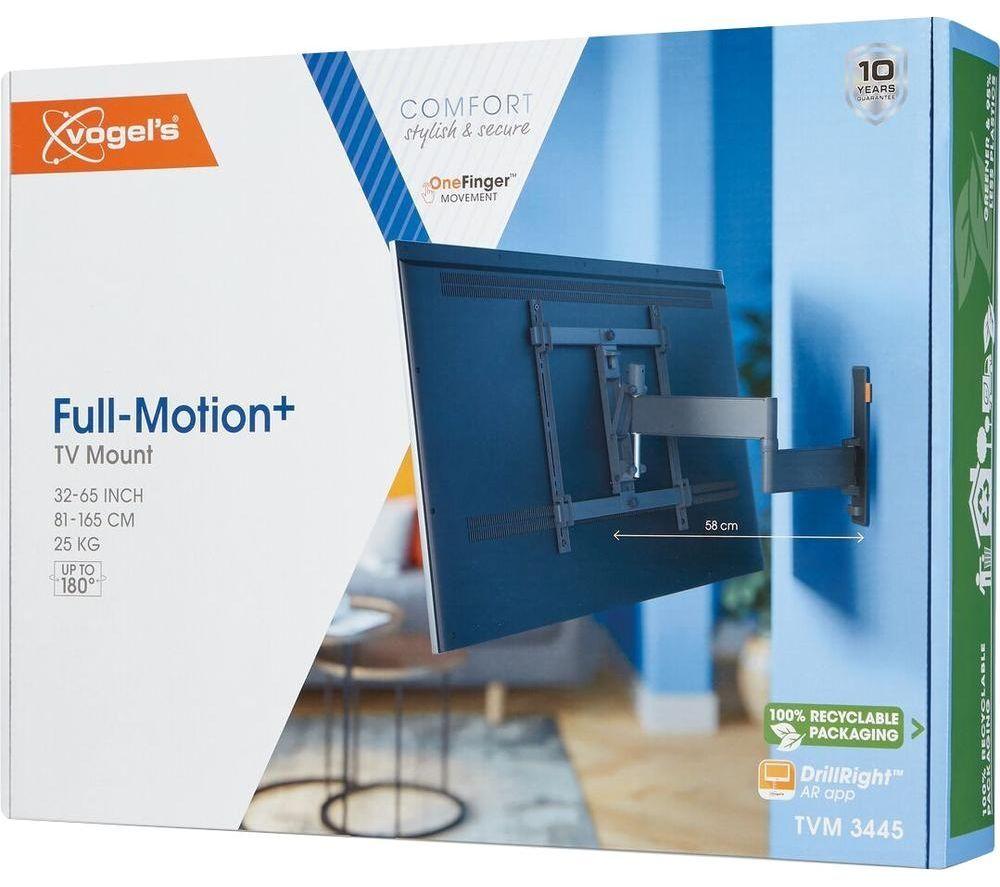 VOGELS Comfort TVM 3445 Full Motion 32 - 65" Black TV Bracket image number 9 of 12