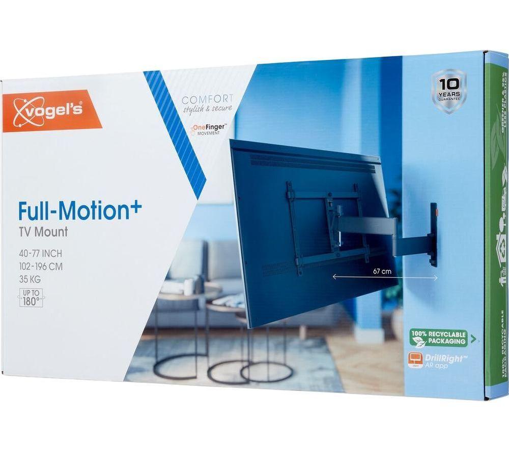 VOGELS Comfort TVM 3645 Full Motion 40-77" TV Bracket - Black image number 8 of 9