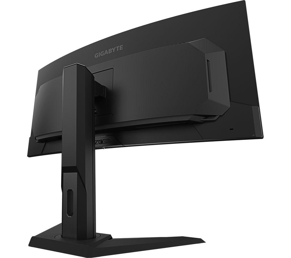 GIGABYTE MO34WQC Wide Quad HD 34" Curved OLED Gaming Monitor - Black image number 4 of 5