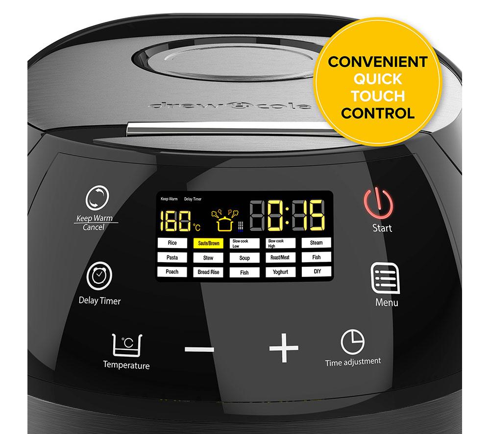 DREW & COLE CleverChef 14-in-1 Multicooker - Black image number 12 of 14