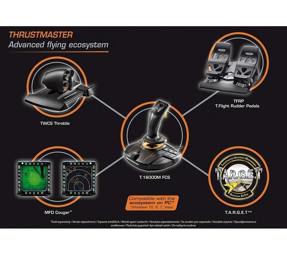 Buy THRUSTMASTER T.16000M FCS Flight Pack - Black | Currys