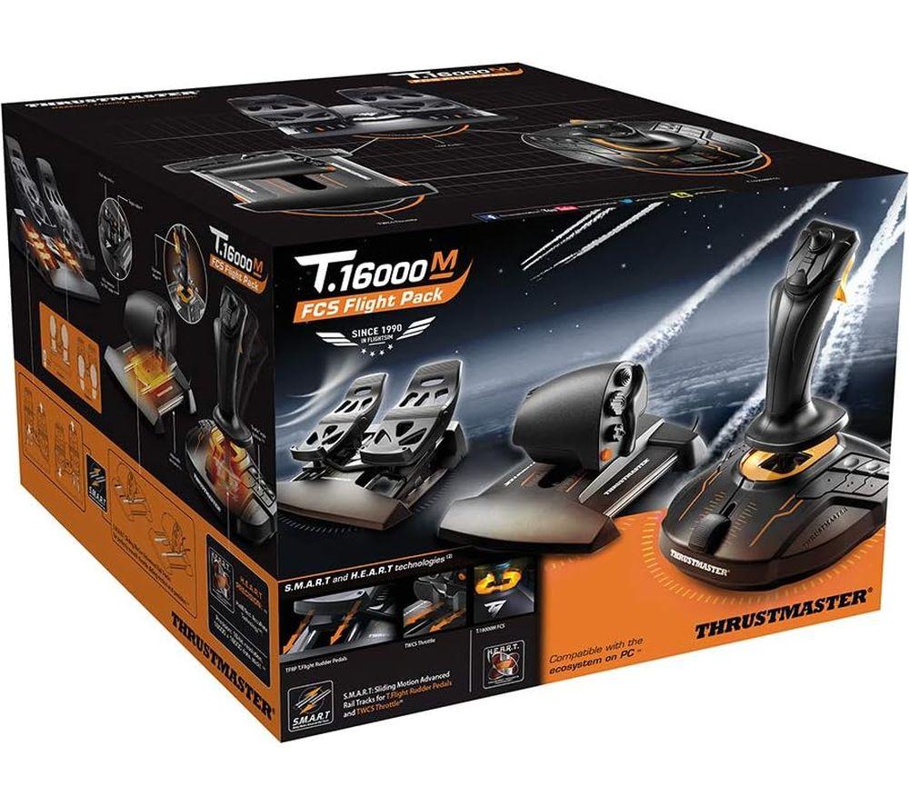 THRUSTMASTER T.16000M FCS Flight Pack - Black image number 6 of 6