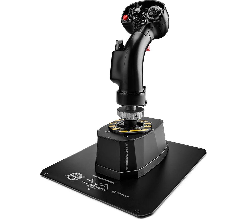 Thrustmaster F/A-18C Hornet Hotas Add-On Grip With Base - Black