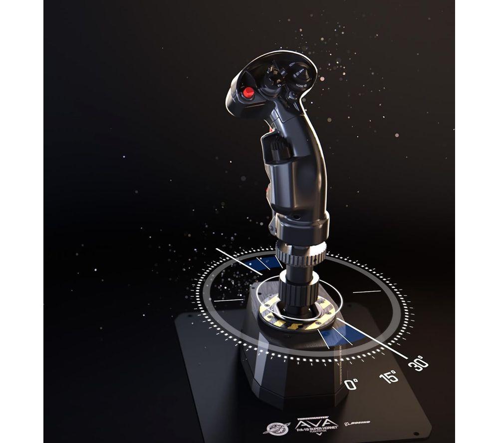 THRUSTMASTER F/A-18C Hornet HOTAS Add-on Grip with Base - Black image number 9 of 10