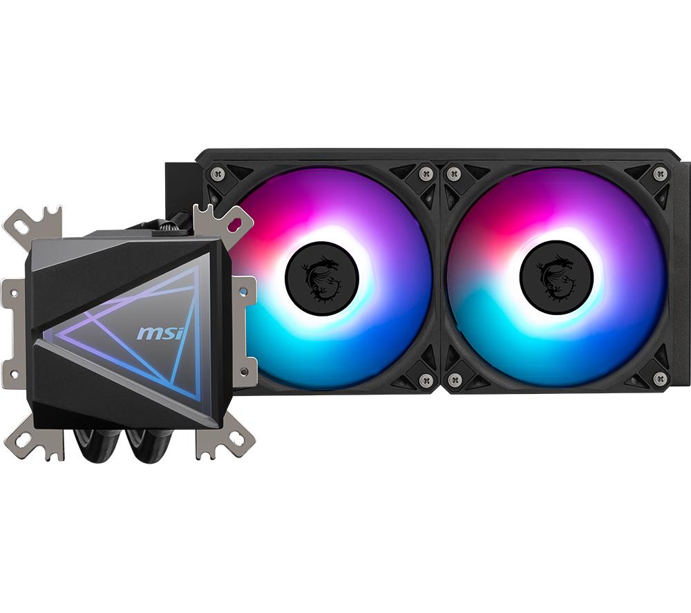 MSI MAG CORELIQUID i240 240 mm Liquid CPU Cooler - RGB LED, Black