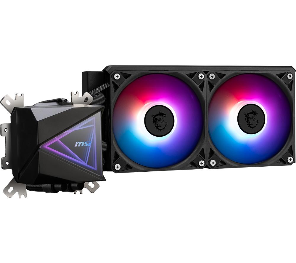 MSI MAG CORELIQUID i240 240 mm Liquid CPU Cooler - RGB LED, Black image number 5 of 8