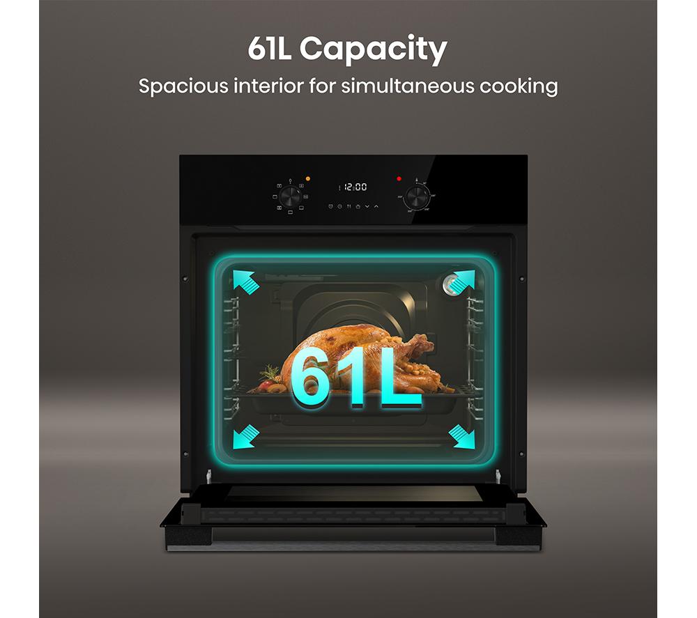 HISENSE BI62220ABGUK Electric Built-in Single Oven - Black image number 4 of 17