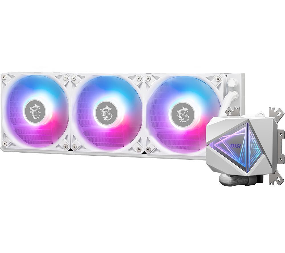 MSI MAG CORELIQUID I360 360 mm Liquid CPU Cooler - RGB LED, White image number 6 of 7