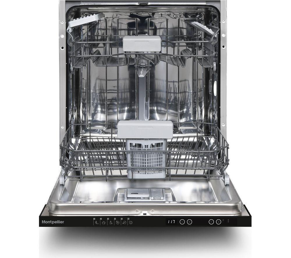 MONTPELLIER MDWBID6064 Full-size Fully Integrated Dishwasher image number 2 of 4