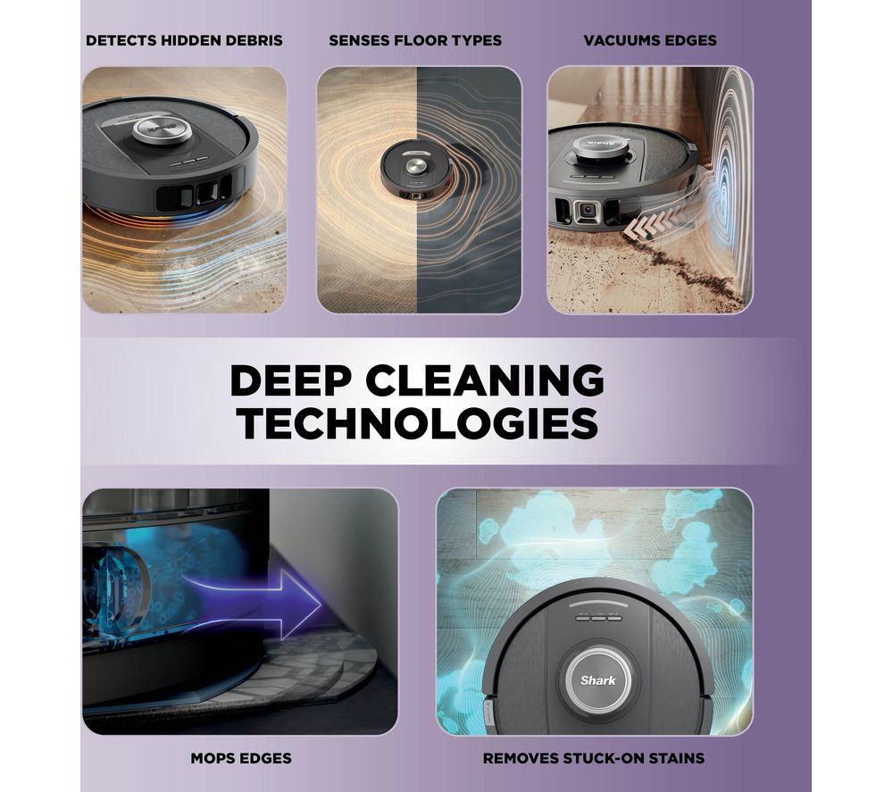 Buy SHARK RV2800YEUK PowerDetect NeverTouch 2-in-1 Robot Vacuum