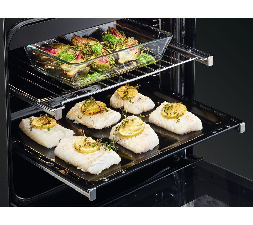 AEG 5000 SurroundCook CCX1530ACW 55 cm Electric Ceramic Cooker - White image number 4 of 6