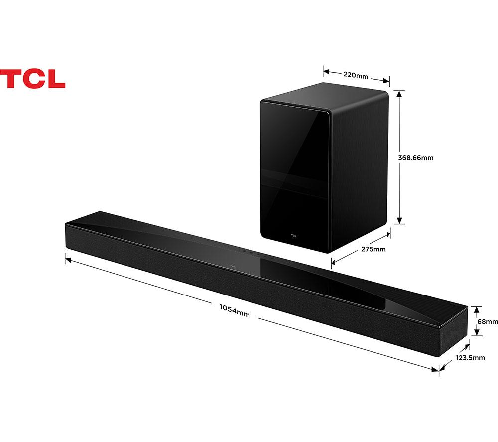 TCL Q75HK 5.1.2 Wireless Sound Bar with Dolby Atmos & DTS:X image number 23 of 23