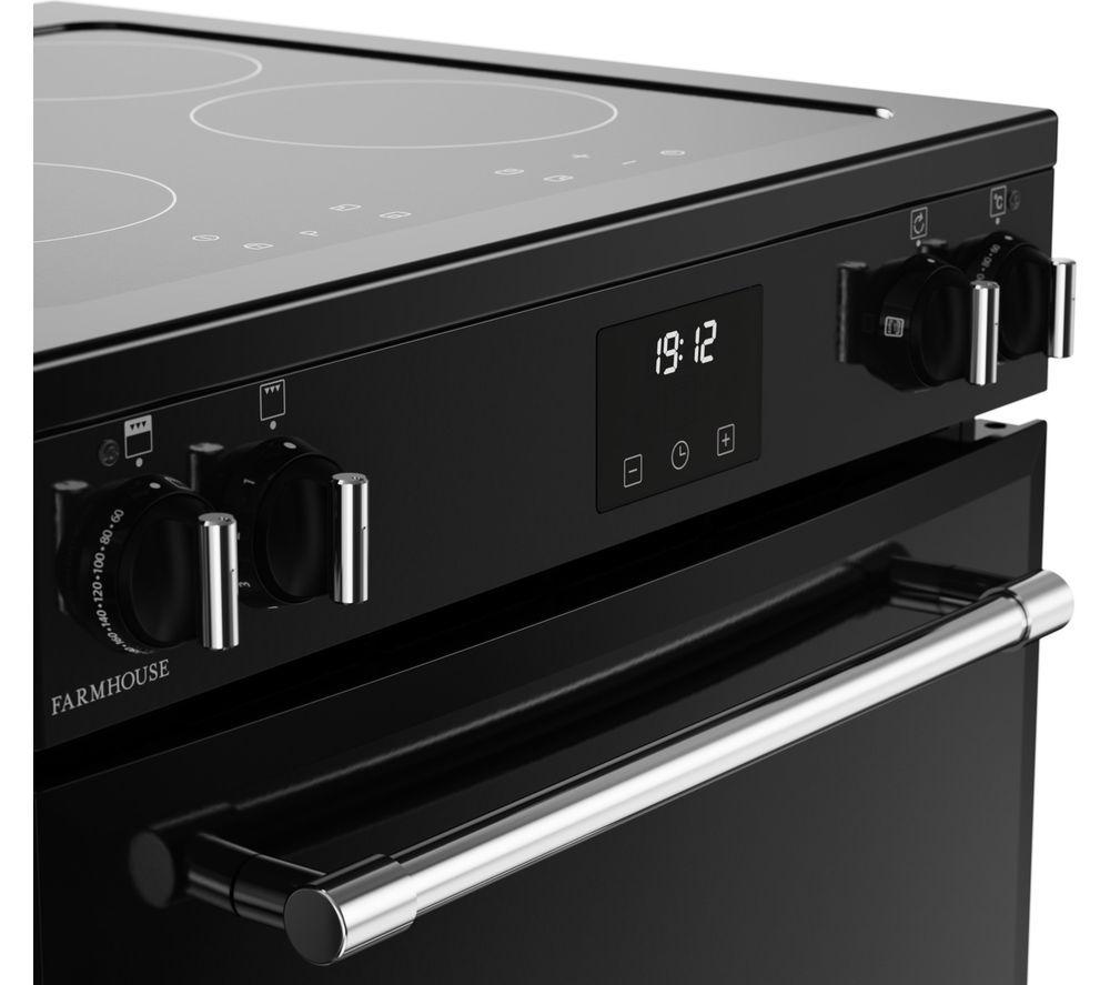 BELLING Farmhouse 60Ei Electric Induction Cooker - Black & Chrome image number 5 of 16