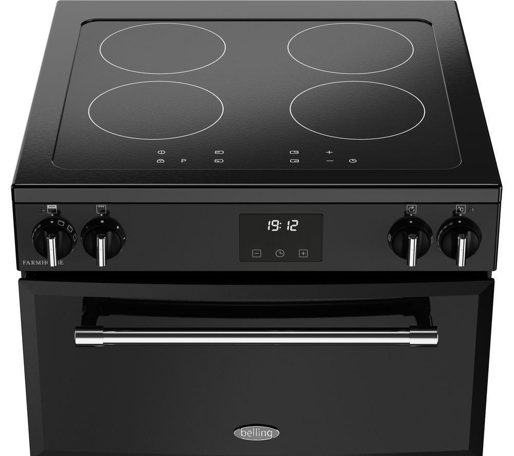 BELLING Farmhouse 60Ei Electric Induction Cooker - Black & Chrome image number 7 of 16