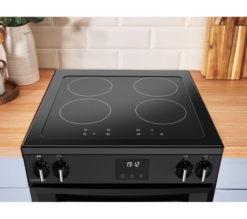 BELLING Farmhouse 60Ei Electric Induction Cooker - Black & Chrome image number 11 of 16