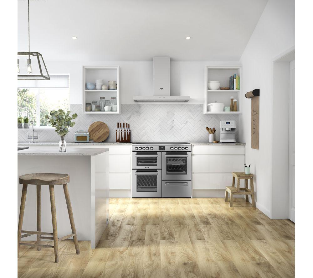 BELLING Cookcentre 100E Electric Ceramic Range Cooker - Stainless Steel & Chrome image number 11 of 18