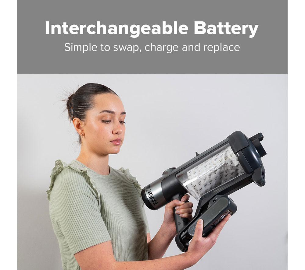 Buy NUMATIC Henry Quick Pro Cordless Vacuum Cleaner - Graphite | Currys