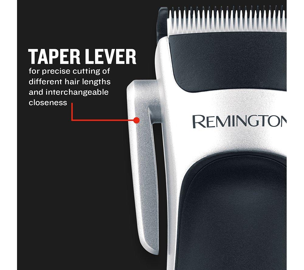 REMINGTON Stylist HC367 Hair Clipper - Black & Silver image number 5 of 10