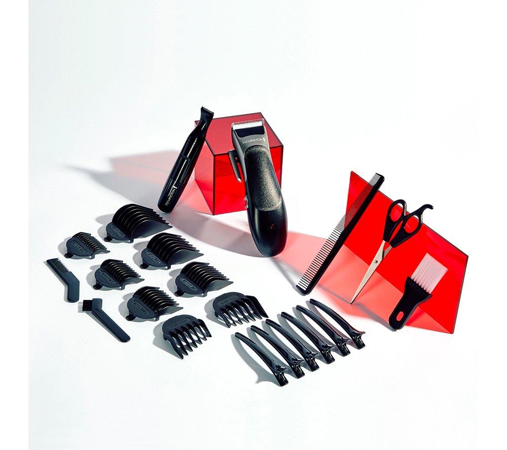 REMINGTON Stylist HC367 Hair Clipper - Black & Silver image number 10 of 10