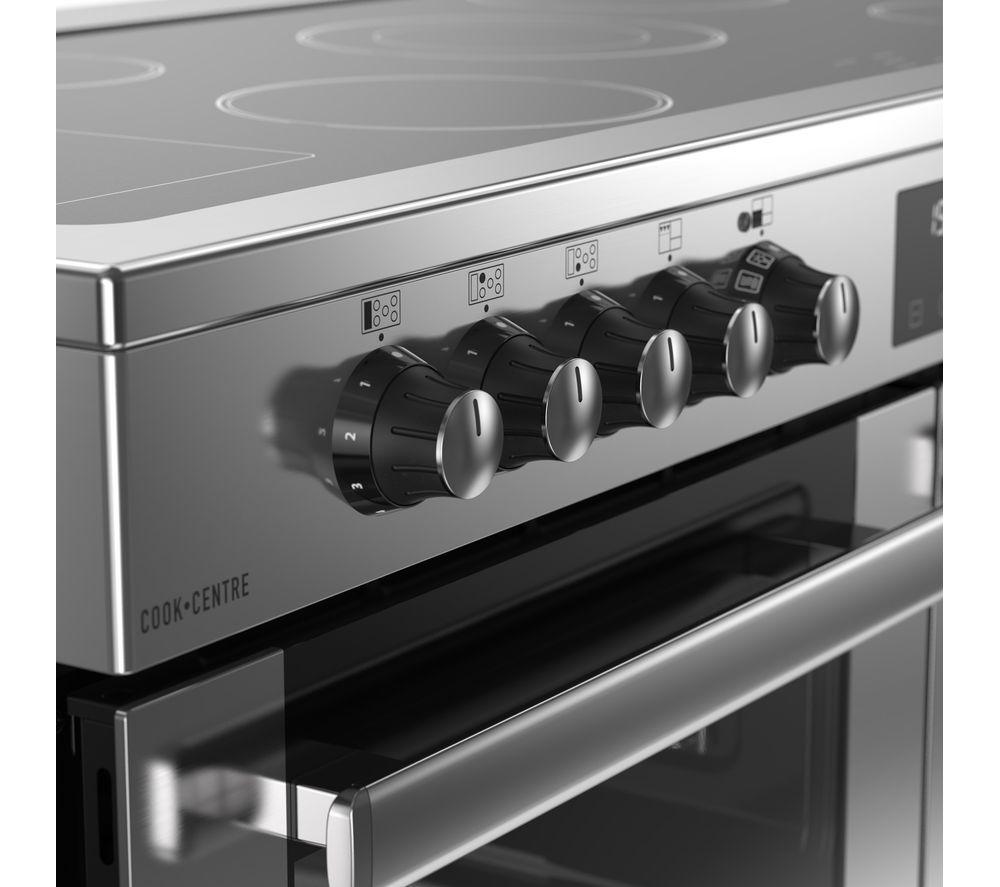 BELLING Cookcentre 110E Electric Ceramic Range Cooker - Stainless Steel & Chrome image number 5 of 19