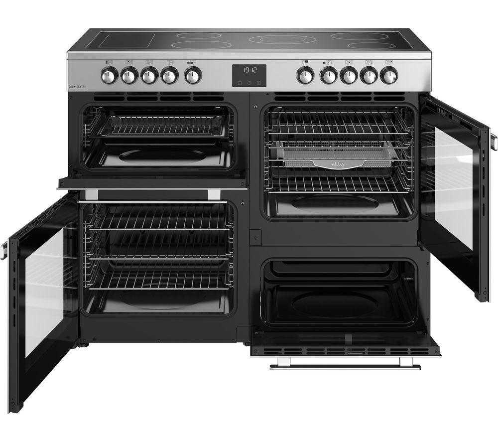 BELLING Cookcentre 110E Electric Ceramic Range Cooker - Stainless Steel & Chrome image number 8 of 19