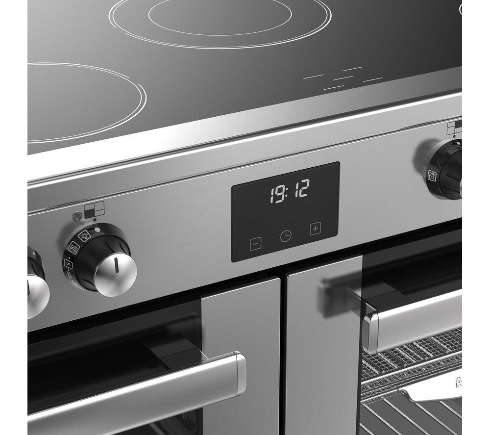 BELLING Cookcentre 110E Electric Ceramic Range Cooker - Stainless Steel & Chrome image number 9 of 19