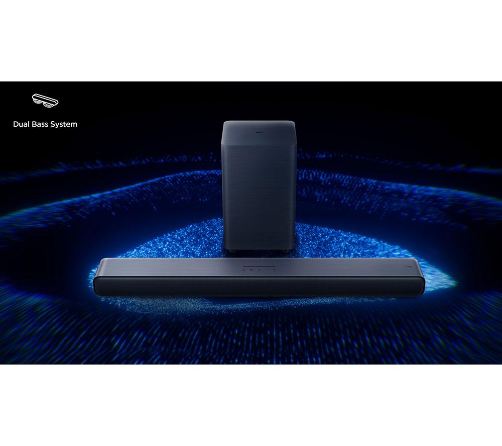 TCL S55HK 2.1 Wireless Compact Sound Bar with Dolby Atmos & DTS Virtual:X - Dark Titanium image number 14 of 23
