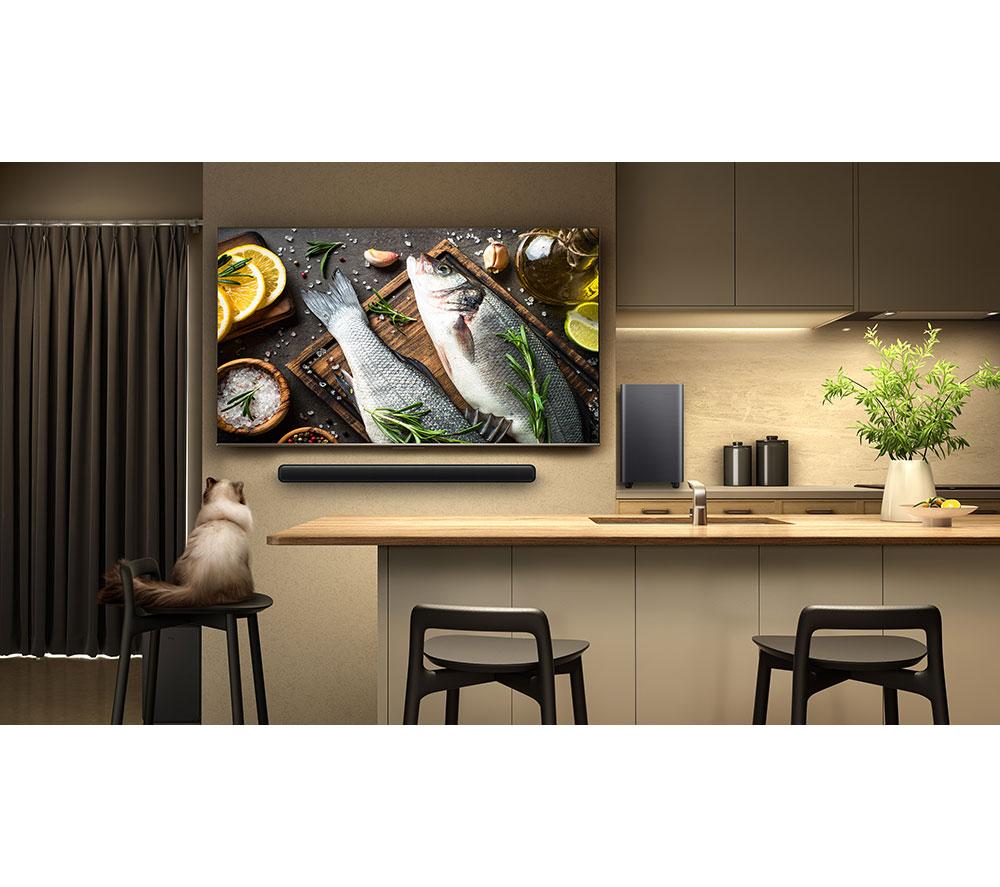 TCL S55HK 2.1 Wireless Compact Sound Bar with Dolby Atmos & DTS Virtual:X - Dark Titanium image number 18 of 23