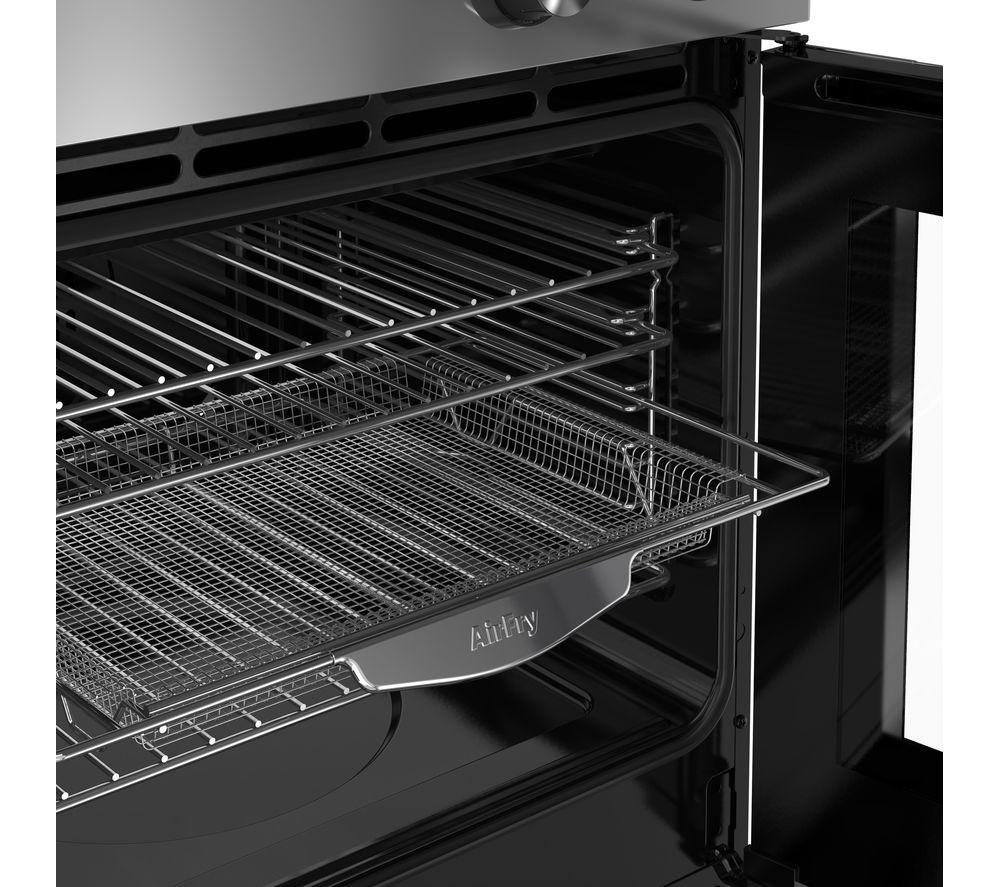BELLING Cookcentre 100Ei Electric Induction Range Cooker - Stainless Steel & Chrome image number 3 of 19