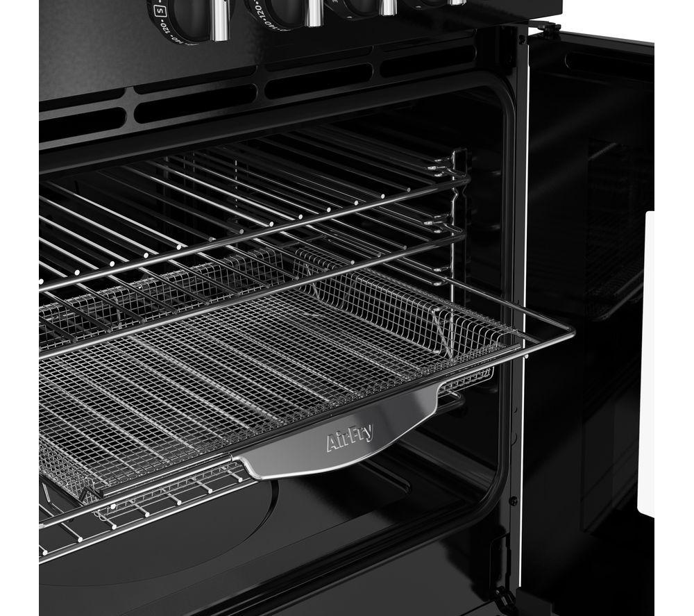 BELLING Farmhouse 100E Electric Ceramic Range Cooker - Black & Chrome image number 6 of 15