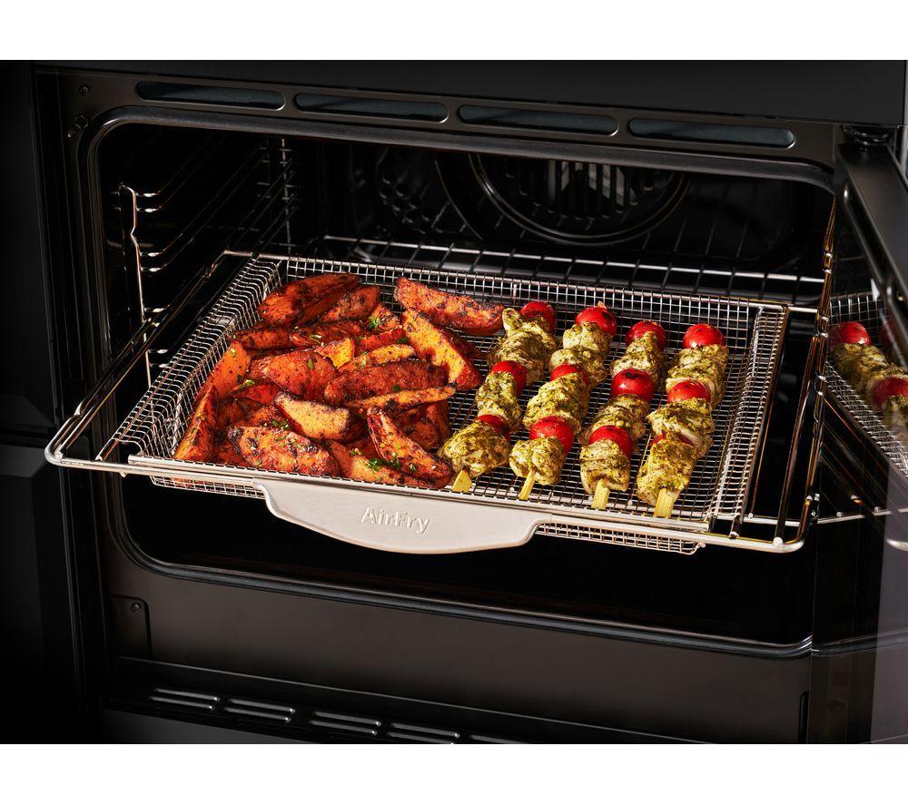 BELLING Farmhouse 100E Electric Ceramic Range Cooker - Black & Chrome image number 10 of 15