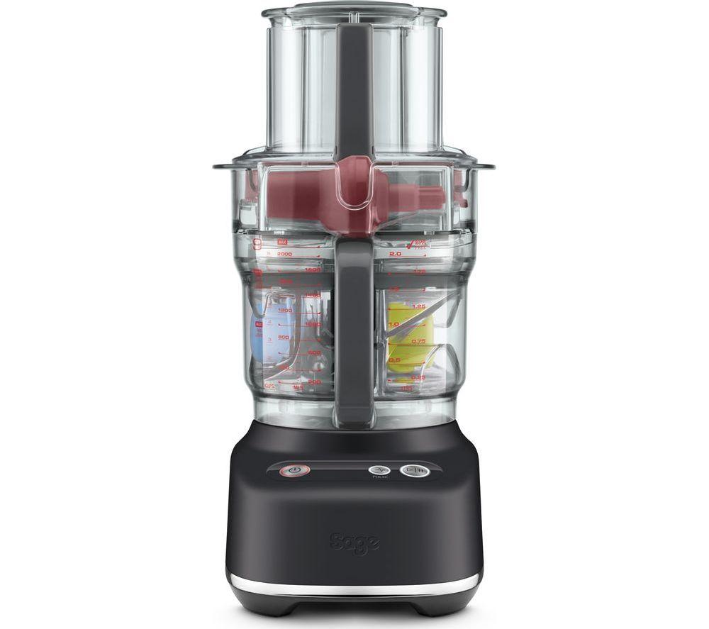 SAGE The Paradice 9 SFP638BTR2GUK1 Food Processor - Black Truffle
