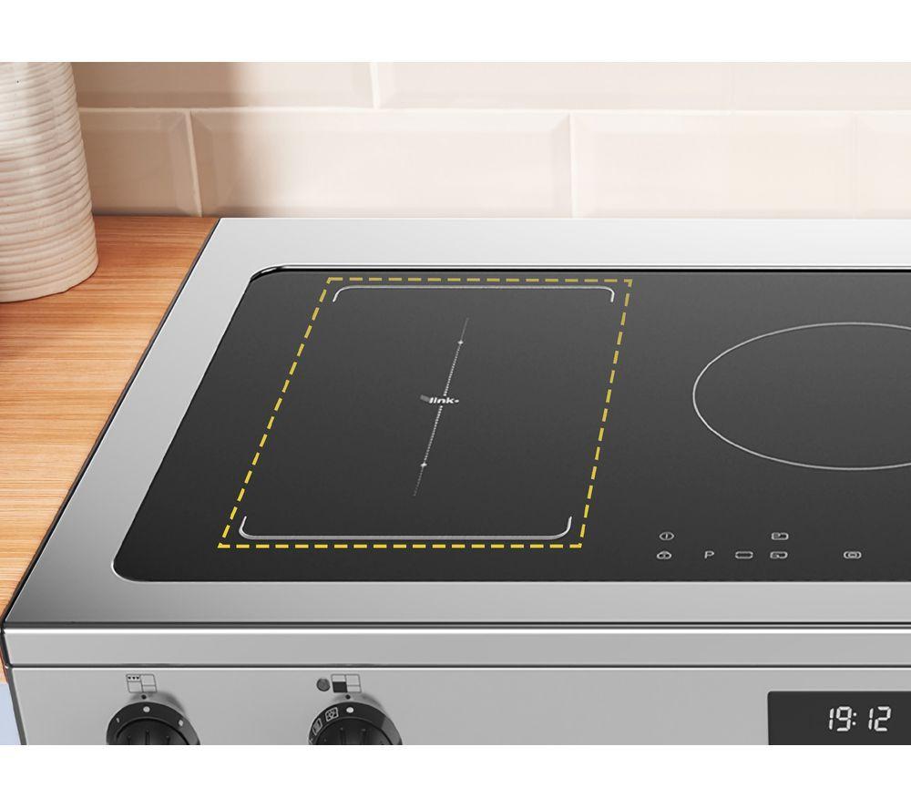 BELLING Cookcentre 90Ei Electric Induction Range Cooker - Stainless Steel image number 19 of 20