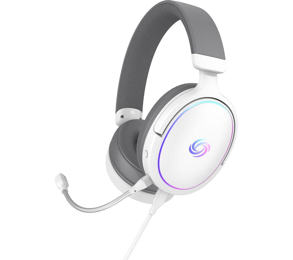 NOS H-550 RGB Gaming Headset - White image number 3 of 4