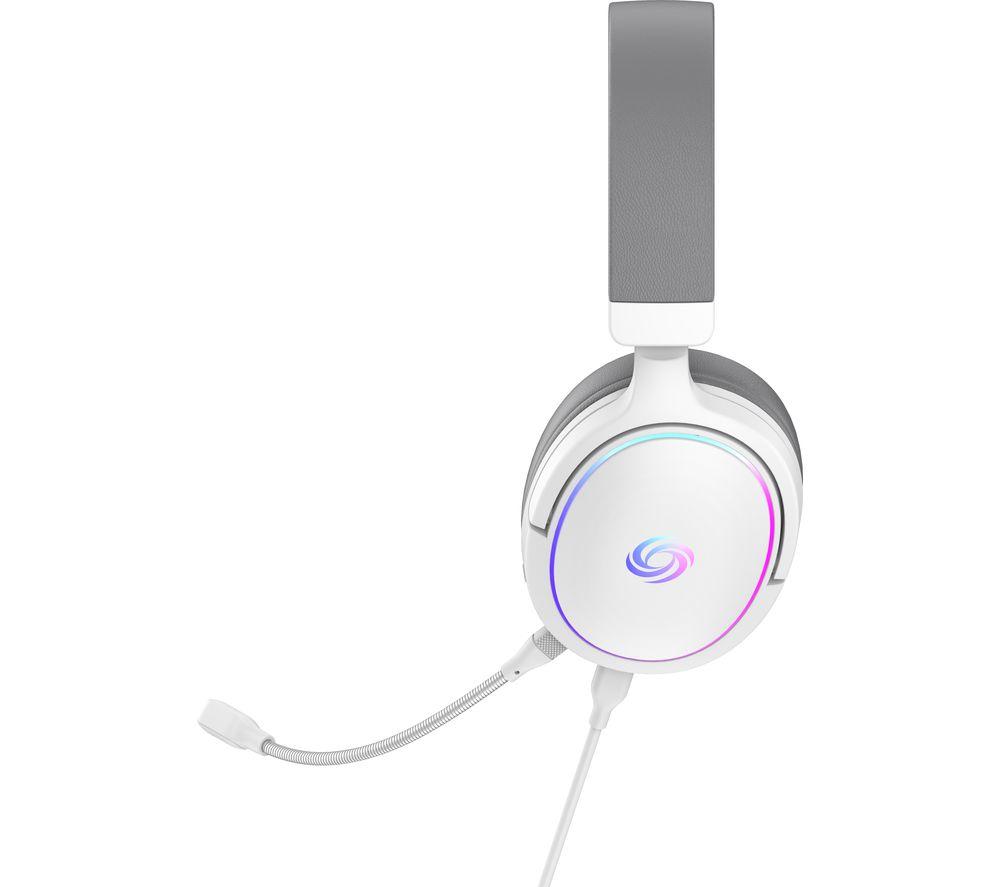 NOS H-550 RGB Gaming Headset - White image number 4 of 4