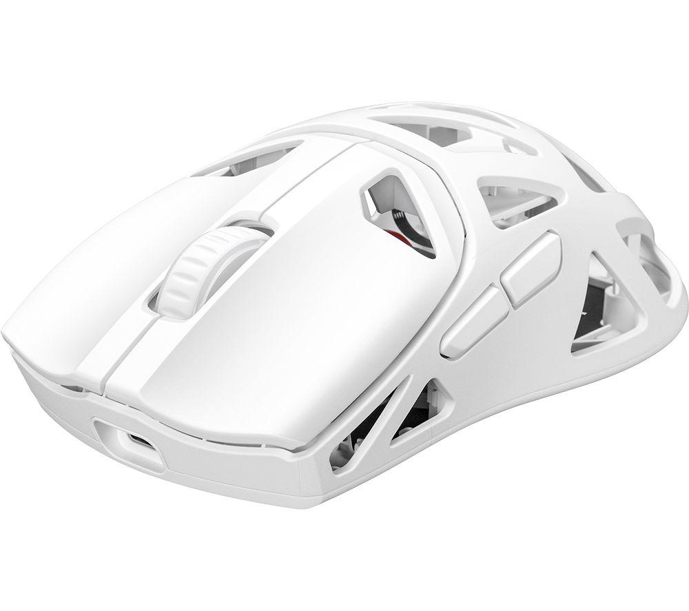 NOS M-700 GM UL Spider Wireless Optical Gaming Mouse - White image number 4 of 5