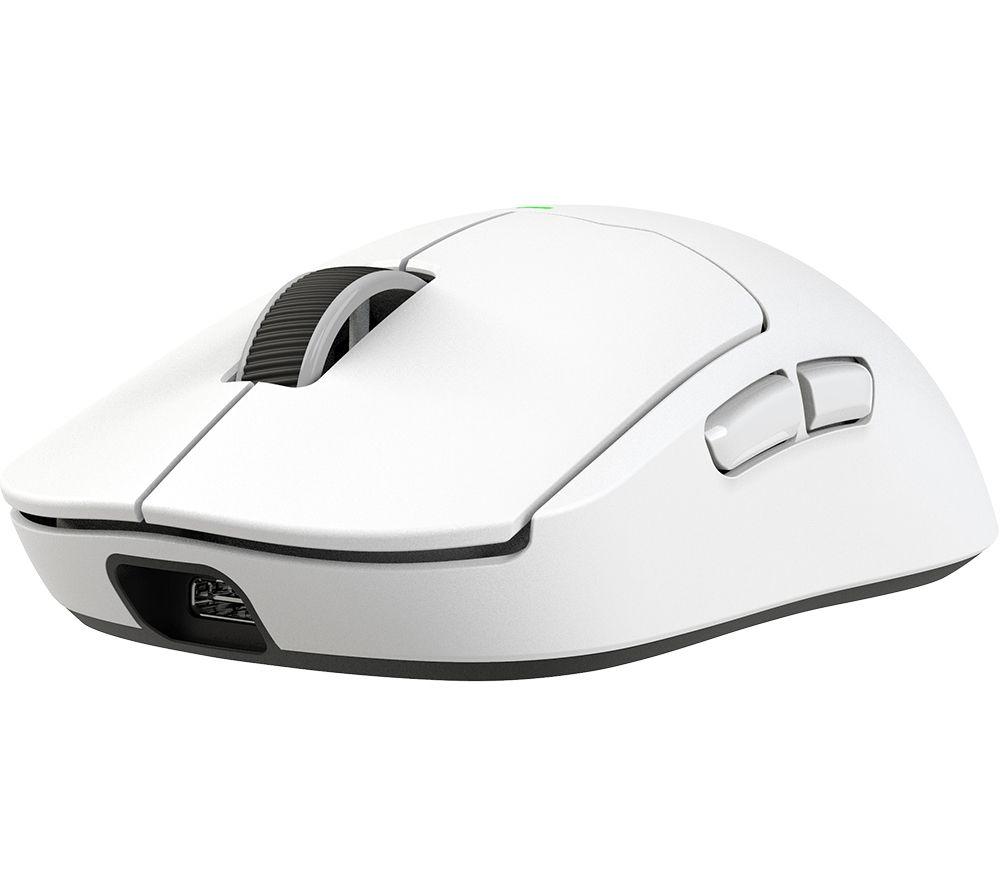 NOS M-800 GM UL X-Pro Wireless Optical Gaming Mouse - White image number 2 of 4
