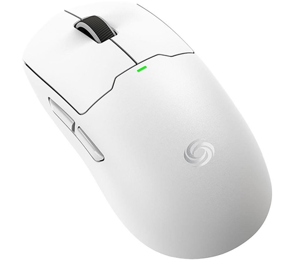 NOS M-800 GM UL X-Pro Wireless Optical Gaming Mouse - White image number 3 of 4