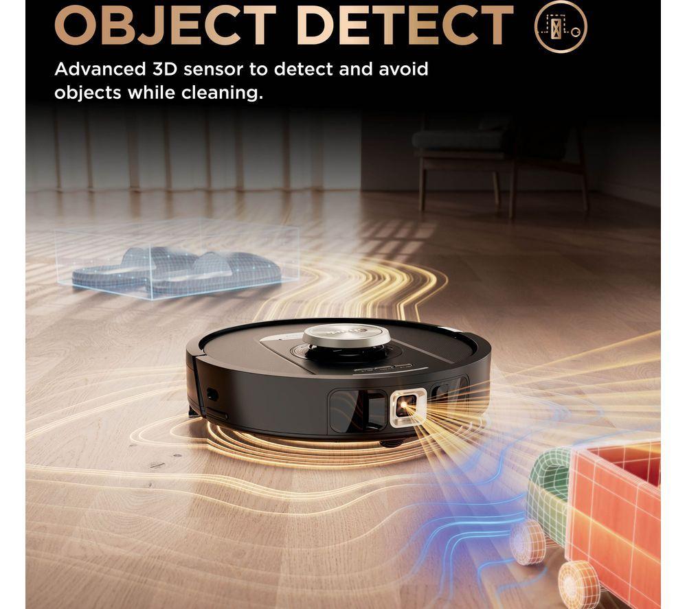 SHARK PowerDetect NeverTouch Pro RV2800ZEUK 2-in-1 Robot Vacuum Cleaner - Black image number 10 of 11