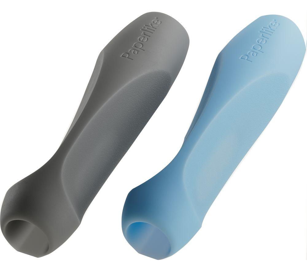 PAPERLIKE V2 Pencil Grip - Pack of 2, Blue & Charcoal