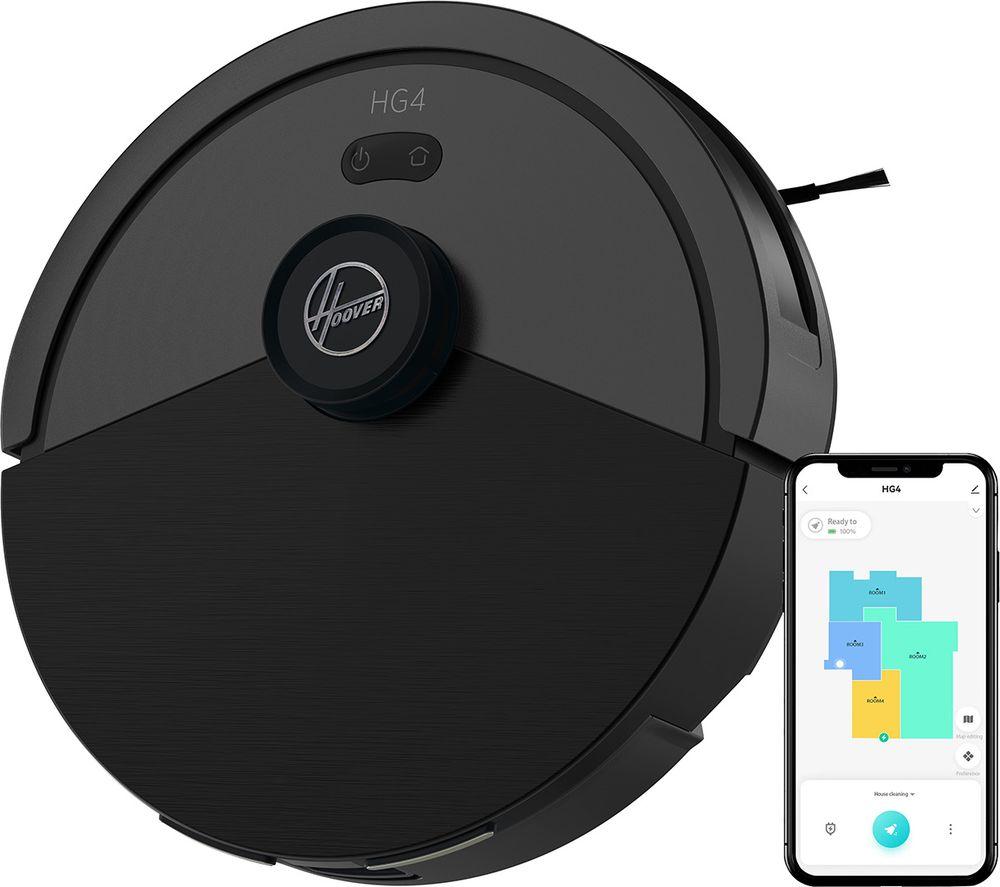 HOOVER HG4 Dry Robot Vacuum Cleaner - Grey & Black