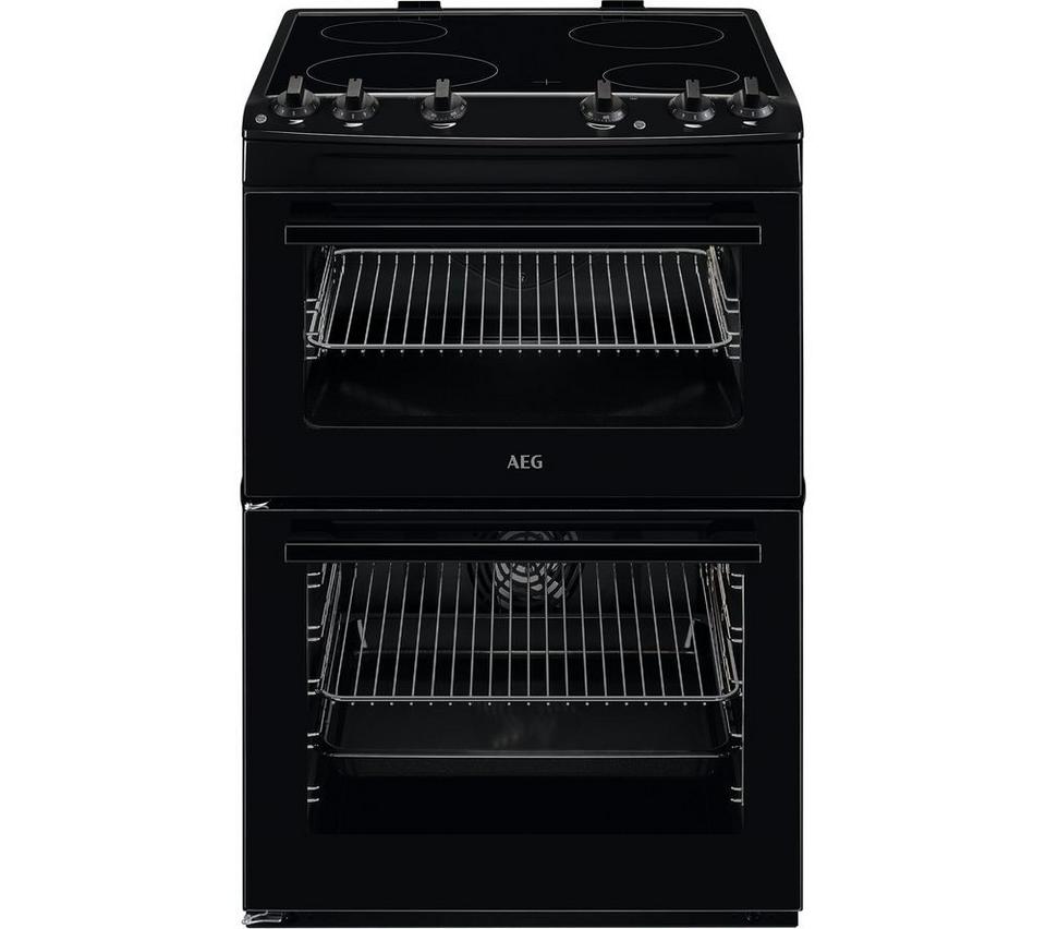 AEG 5000 SurroundCook CCX6501ACB 60 cm Electric Ceramic Cooker - Black