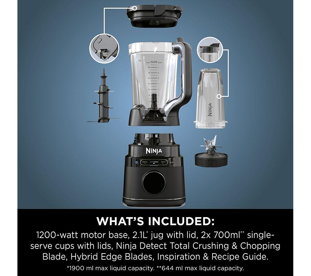 NINJA Detect Power Pro TB401UK Blender & Food Processor - Black image number 8 of 9